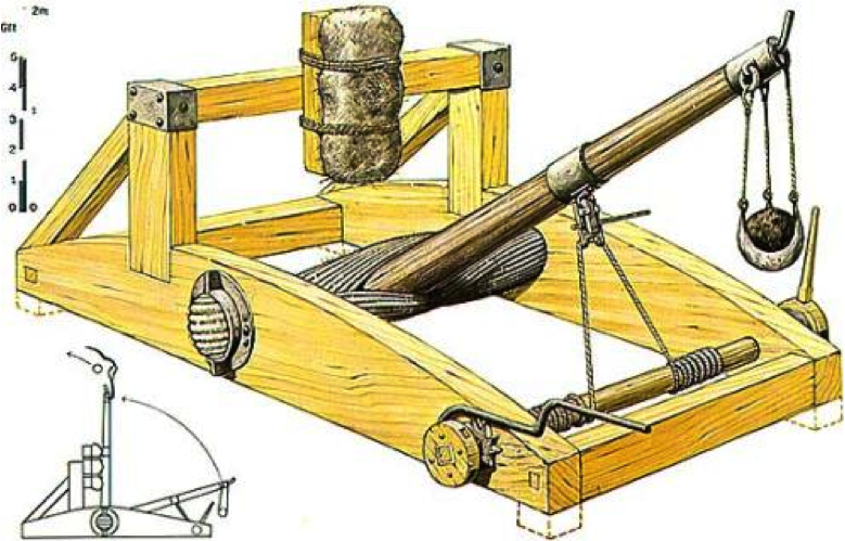 trebuchet vs catapult